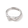 Fashionable Adjustable 925 Sterling Silver Finger Rings FS-WG7F94E-01-2