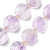 Natural Ametrine Beads Strands G-C116-A163-03-2