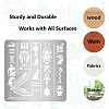 Stainless Steel Cutting Dies Stencils DIY-WH0238-151-6