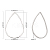 Brass Linking Rings LS-KK-T037-06P-NF-2