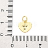 Brass Micro Pave Cubic Zirconia Pendants KK-D325-42G-3