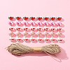 DIY Valentine's Day Pendant Decoration Making Kits DIY-FH0006-49-6