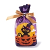 50Pcs Rectangle Halloween Candy Plastic Bags ABAG-U001-01K-2