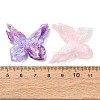 Luminous Transparent Resin Cabochons CRES-L045-04-5