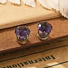 Cubic Zirconia Clip-on Earrings EJEW-L100-01P-10-1