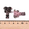 Natural Rhodonite Coconut Tree Pendants G-N342-02D-3