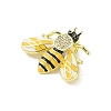 Brass Micro Pave Cubic Zirconia Pendants KK-E111-15G-2