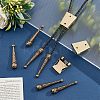 3Pcs Iron Bolo Tie Slide Clasps FIND-ANB0003-18AB-5