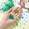 3 Colors Transparent Glass Beads EGLA-TZ0001-02A-6
