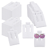 PVC Earring Organizer Display Stands for Jewelry Display Rack EDIS-WH0011-06F-1