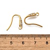 304 Stainless Steel Rhinestone Earring Hooks STAS-D310-01G-01-3