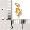 Rack Plating Brass Micro Pave Cubic Zirconia Charms KK-I720-64G-3