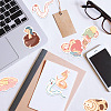 50Pcs 50 Styles PVC Plastic Cartoon Stickers Sets STIC-P004-35-8