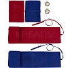 2Pcs Rectangle Velvet Tarot Cards Storage Bags TP-CN0001-16B-1