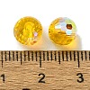 AB Color Plated Glass Beads EGLA-P059-02A-AB09-3