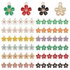72Pcs 12 Colors Eco-Friendly Zinc Alloy Pendants FIND-PH0002-56-1