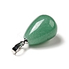 Natural Green Aventurine Pendants G-I332-05P-11-3