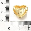 Rack Plating Brass Micro Pave Cubic Zirconia Pendants KK-I722-04G-R-3