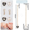 2 Sets Alloy Enamel Cup Pendant Decorations HJEW-SC0001-56A-2