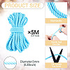 5M Polyester Twisted Round Cord OCOR-TA0003-90B-4