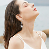 36Pcs Brass Clip-on Earring Findings KK-SP0001-08S-5