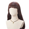 Natural Tiger Eye Beaded Necklaces NJEW-JN04226-04-5