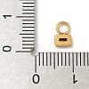 Ion Plating(IP) 304 Stainless Steel with Rhinestone Charms STAS-G351-11G-01-3