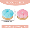2Pcs 2 Colors Velvet Needle Pin Cushions TOOL-FH0001-77-2