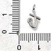 Brass Micro Pave Cubic Zirconia Pendants KK-B132-12P-T-3