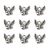 Tibetan Style Alloy Pendants X-TIBEP-20305-AS-NR-1