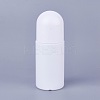 50ml PE Plastic Essential Oil Empty Roller Ball Bottles MRMJ-WH0046-B01-50ml-1