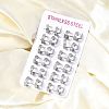 304 Stainless Steel Hoop Earrings EJEW-L302-03D-P-3