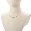 304 Stainless Steel Satellite Chains Necklace NJEW-JN03594-02-5