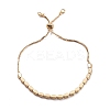 Cubic Zirconia Oval Tennis Bracelet for Men Women Gift BJEW-F417-05-RS-3