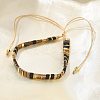 Vintage Ethnic Style Adjustable Glass Tila Beaded Handmade Slider Bracelets for Women ZN9527-12-1
