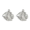 Ocean 304 Stainless Steel Pendants STAS-P390-01D-P-1