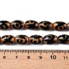 Natural Tibetan Agate 3-Eye Beads Strands G-T138-195C-5