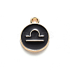 Alloy Enamel Pendants LS-X-ENAM-S124-01A-08K-2
