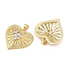 Mother's Day Brass Cubic Zirconia Pendants KK-L251-07G-08-2