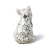 Resin Dog Display Decoration DJEW-P021-C01-3