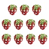 10Pcs Clay Polymer Rhinestone Beads RB-YW0001-28-1
