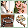 Tibetan Style Alloy 3 Hole Guru Beads TIBEB-ME0001-04-5