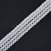 2 Strands Transparent Glass Beads Strands GLAA-DC0001-41-1