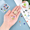 DICOSMETIC 40Pcs 10 Colors 201 Stainless Steel Enamel Charms STAS-DC0003-94-3