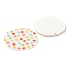 Opaque Acrylic Pendants BACR-D002-12C-2