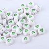 Opaque Acrylic Beads SACR-Q126-07I-1