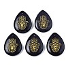 Natural & Synthetic Gemstone Pendants G-T122-73-3