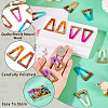 16Pcs 8 Colors Resin & Wood Pendants RESI-TA0003-73-6
