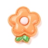 Animal Theme Opaque Resin Cabochons LS-RESI-E046-01K-1