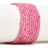 Natural Pink Tourmaline Beads Strands G-RM250101-A4-2